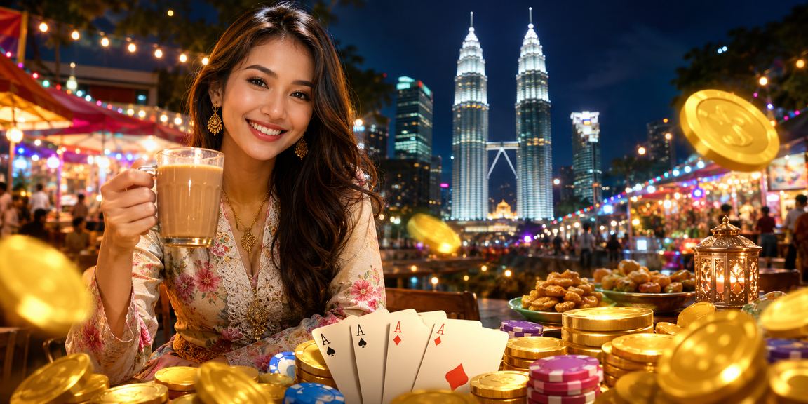 Malaysian players enjoying the chelsea88 betting platform with football and casino display