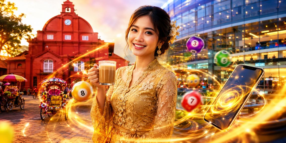 Permainan loteri tradisional dengan tema kebaya Melaka